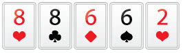 покерная раскладка две пары