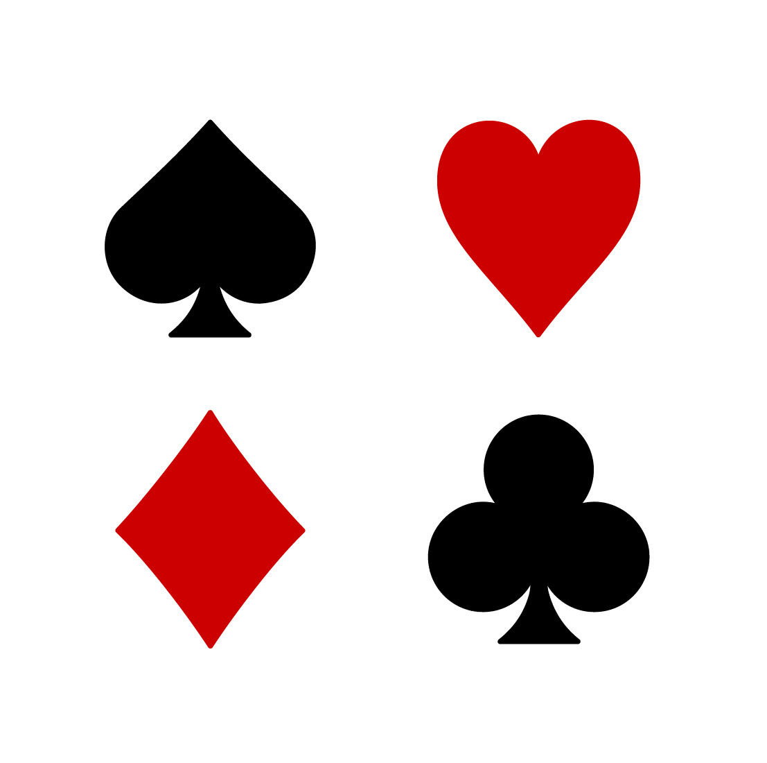 обозначение карт в покере