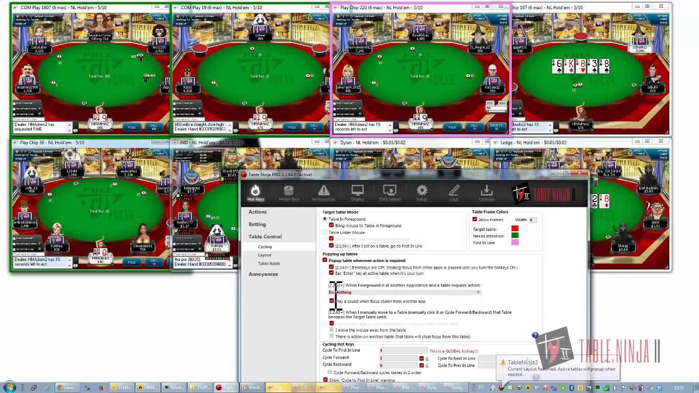 Обзор Table Ninja 2, инструкция по настройке этой программы
