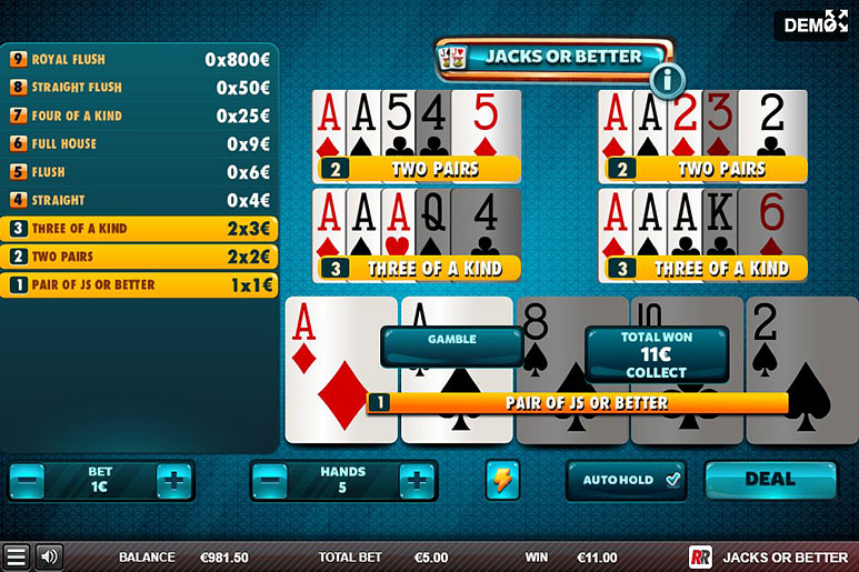 Multihand mode