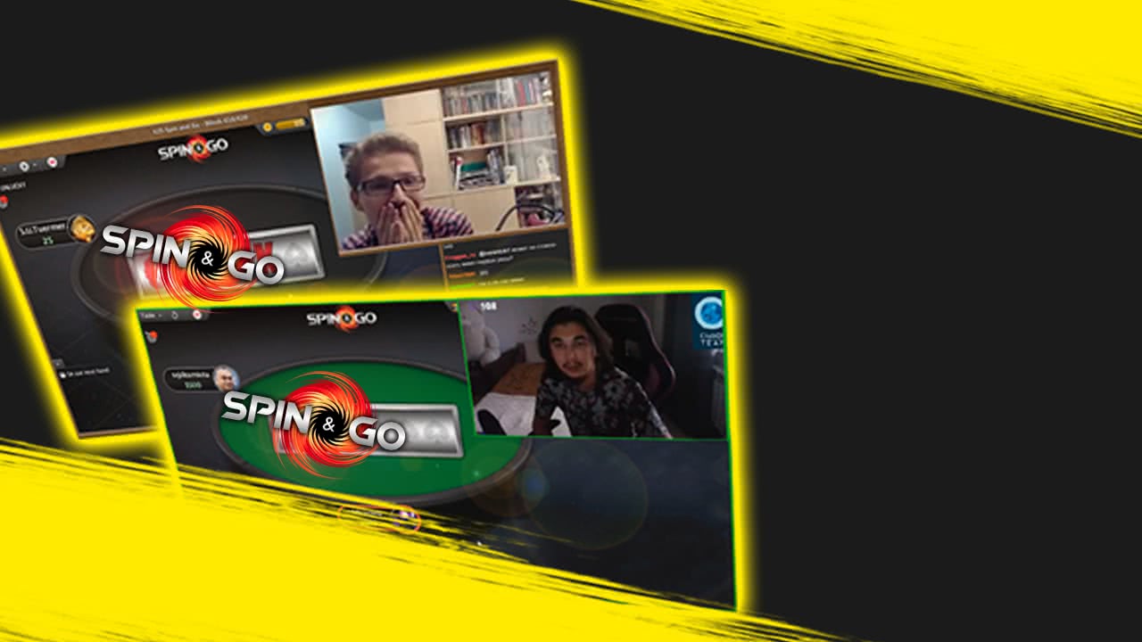 Смотри, как бурно реагируют покеристы на взлеты и падения в Spin&Go!