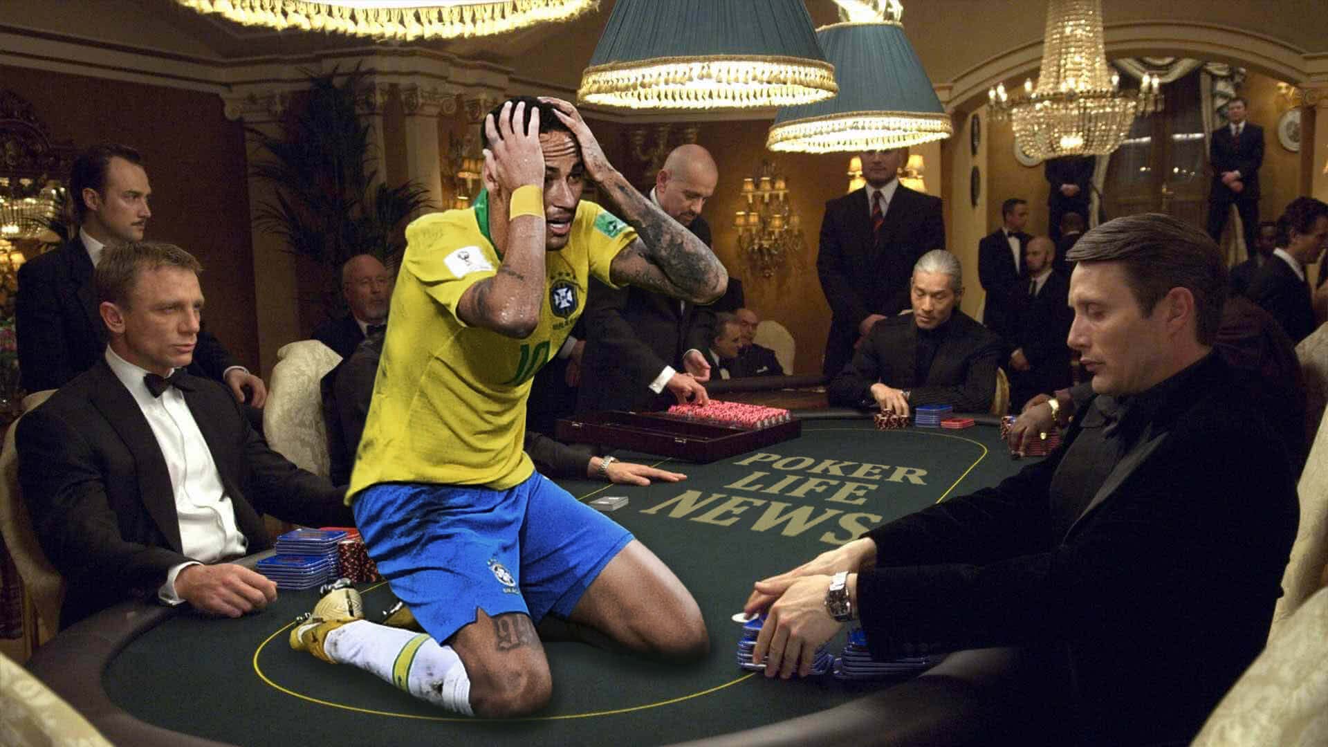 Бразильская звезда мирового футбола на покерном столе: Poker L!FE News