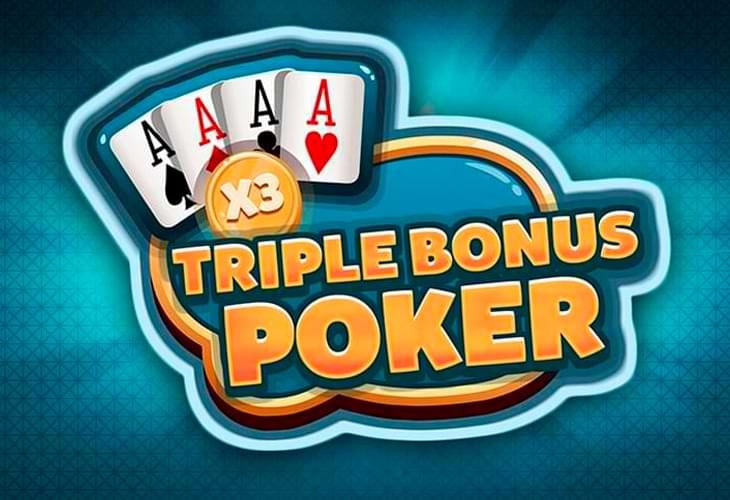 Играть бесплатно в Triple Bonus Poker от Red Rake