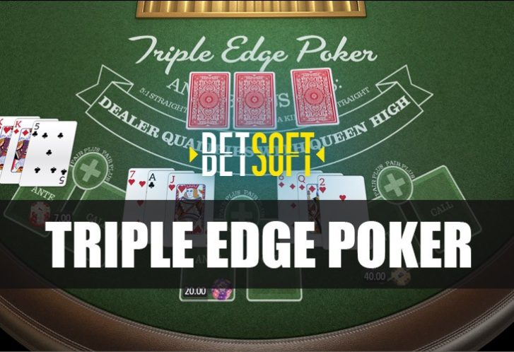 Логотип Triple Edge Poker