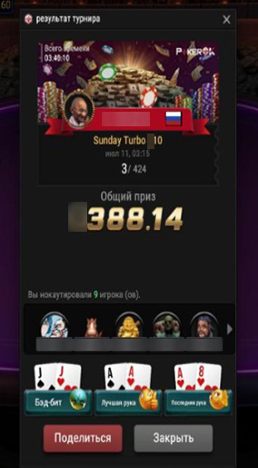 Результат ученика